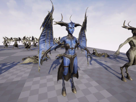 Succubus 3D Model