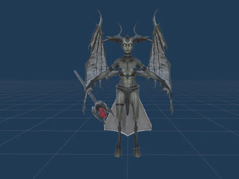 Succubus 3D Model