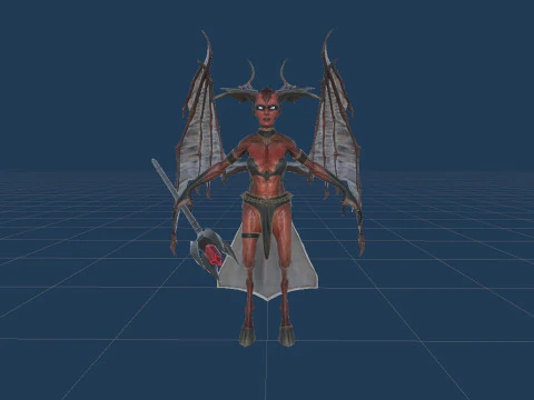 Succubus 3D Model