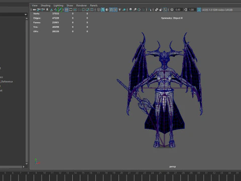 Succubus 3D Model