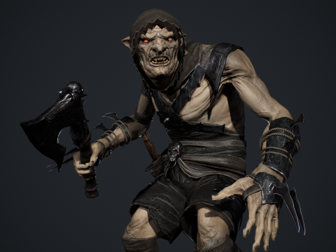 Goblin 3 3D 모델