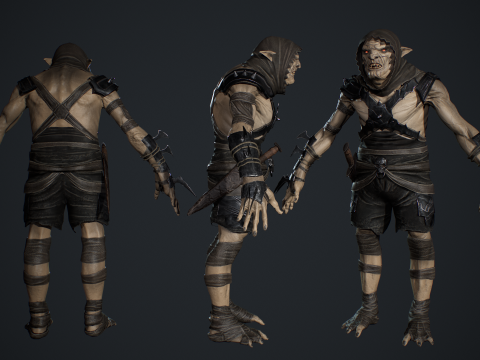 Goblin 3 Model 3D