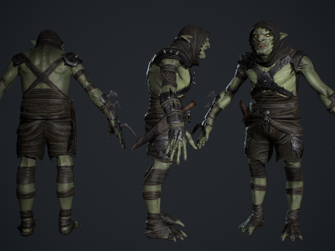 Goblin 3 Model 3D