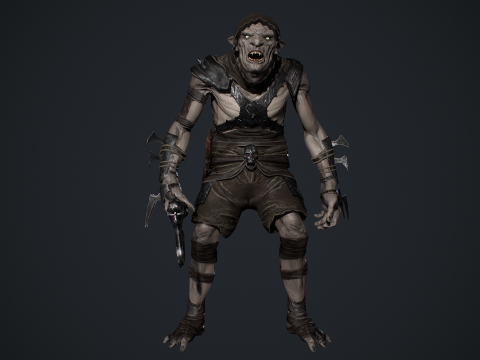 Goblin 3 Model 3D