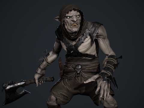 Goblin 3 Model 3D