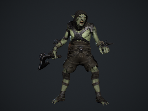 Goblin 3 Model 3D
