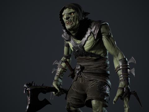 Goblin 3 Model 3D