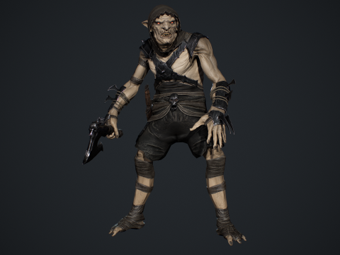 Goblin 3 Model 3D