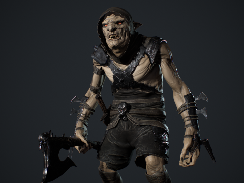 Goblin 3 Model 3D