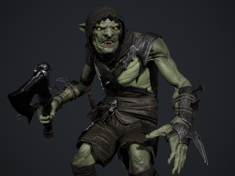 Goblin 3 Model 3D