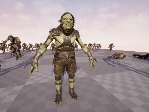 Goblin 3 Model 3D