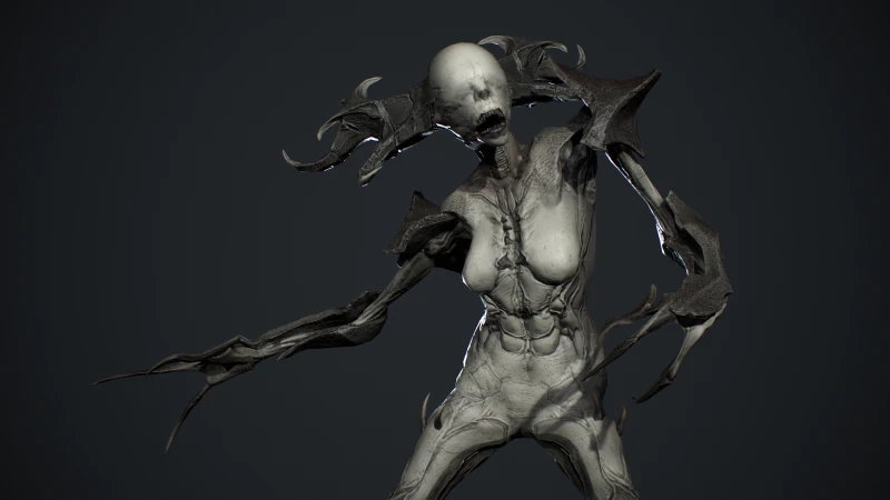 モンスター11 3Dモデル .c4d .max .obj .3ds .fbx .stl .blend 