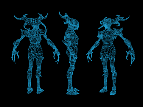 Monster 11 3Dモデル