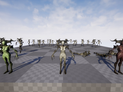 Monster 11 3Dモデル