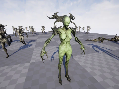 モンスター11 3Dモデル