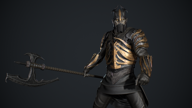 Orc 3 Model 3D .c4d .max .obj .3ds .fbx .stl .blend 