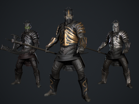 Orc 3 Model 3D
