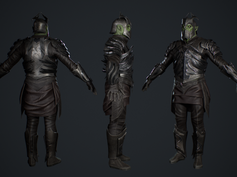 Orc 3 Model 3D
