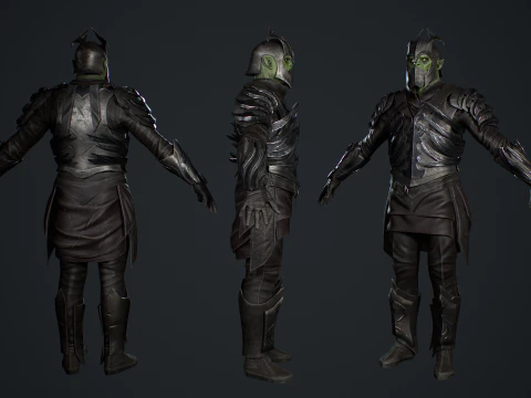 Orc 3 3D Model