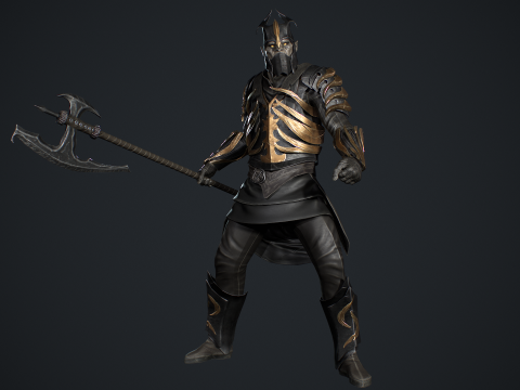 Orc 3 Model 3D