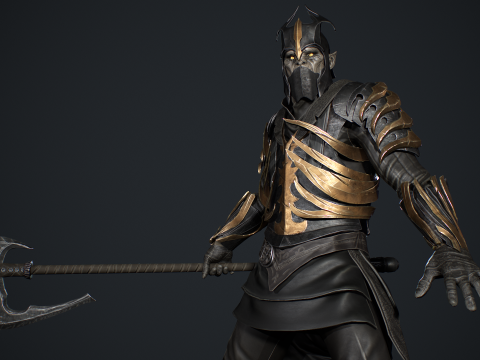 Orc 3 Model 3D
