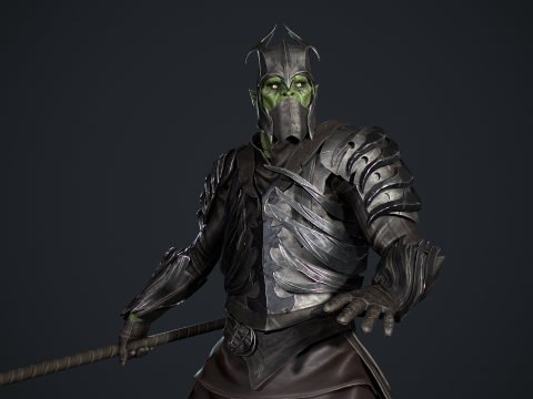 Orc 3 Model 3D