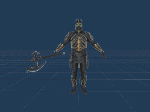 Orc 3 Model 3D