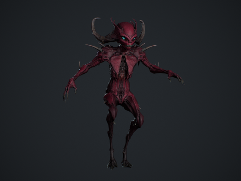 Monster 12 3D Model