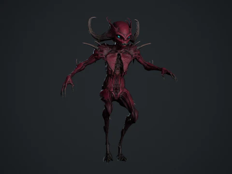 Monster 12 3D Model