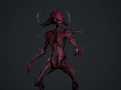 Monster 12 3D Model