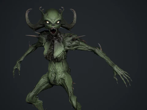 Monster 12 3D Model