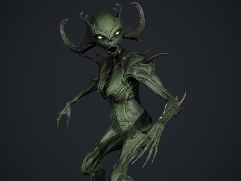 Monster 12 3D Model