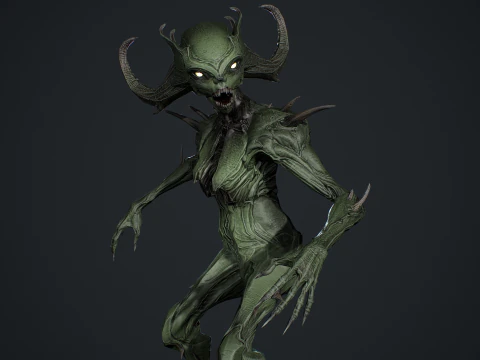 Monster 12 3D Model