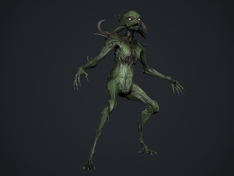 Monster 12 3D Model