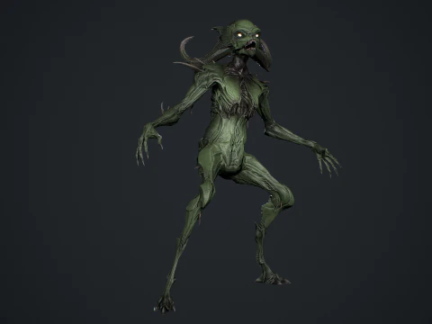 Monster 12 3D Model