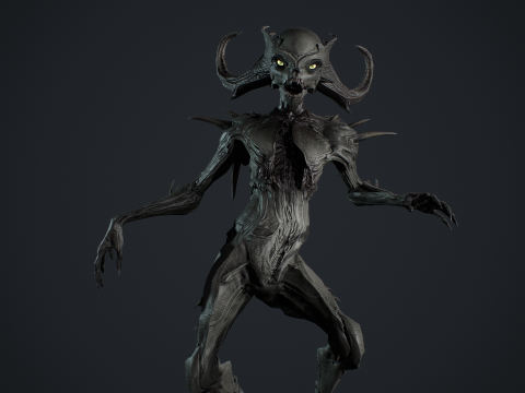Monster 12 3D Model