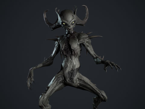 Monster 12 3D Model