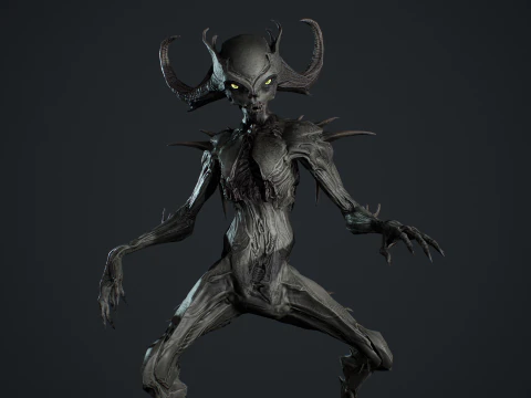Monster 12 3D Model