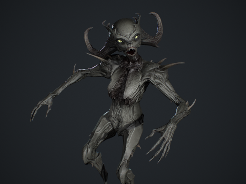 Monster 12 3D Model
