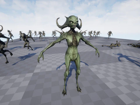 Monster 12 3D Model