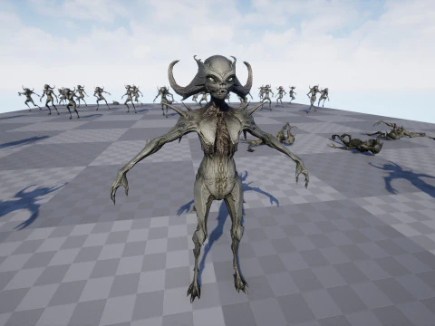 Monster 12 3D Model