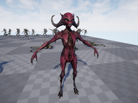 Monster 12 3D Model