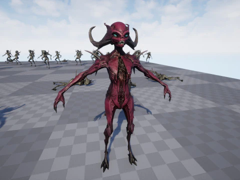 Monster 12 3D Model
