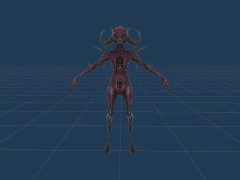 Monster 12 3D Model