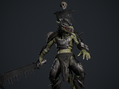 Dragon Warrior 2 3D Model