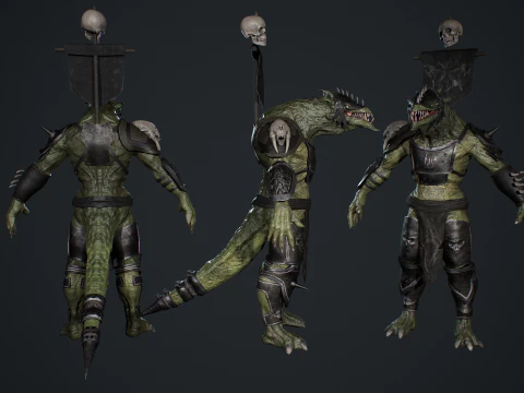 Dragon Warrior 2 3D Model