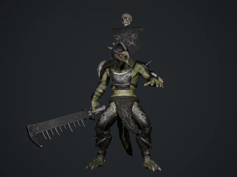 Dragon Warrior 2 3D Model