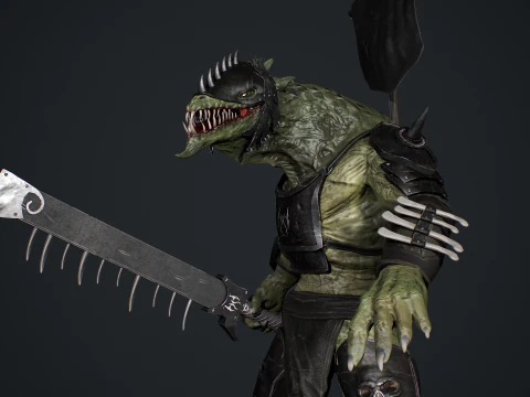 Dragon Warrior 2 3D Model
