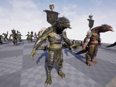 Dragon Warrior 2 Model 3D