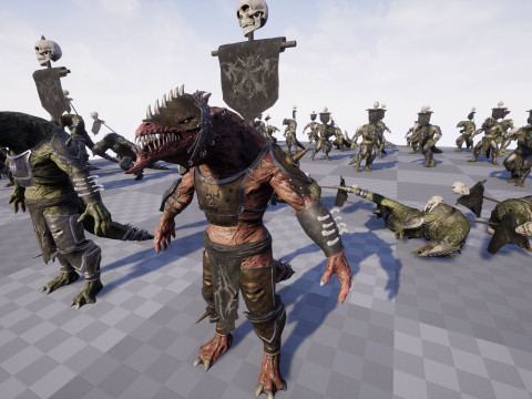 Dragon Warrior 2 Model 3D